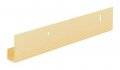 Crl Dipped Brite Gold Anodized 1 4 Standard Aluminum J Channel 12 Ft Long