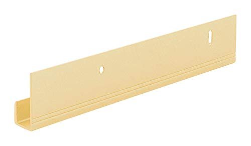 Crl Dipped Brite Gold Anodized 1 4 Standard Aluminum J Channel 12 Ft Long