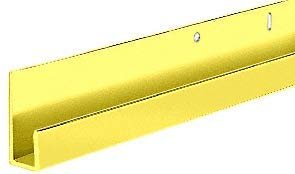 Crl Dipped Brite Gold Anodized 1 4 Standard Aluminum J Channel 12 Ft Long