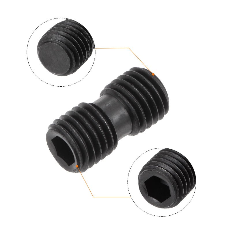 5 16-24x16 Hex Head Set Screws For Cnc Lathe Turning Tool Holder 5pcs