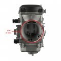 Caltric Carb Carburetor 40mm Compatible With Kawasaki Klr650 1987 1988 1989 1990 1991 1992-2007