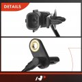 A-premium Rear Left Abs Wheel Speed Sensor Compatible With Infiniti Nissan Models Ex35 Ex37 G37 M35h M37 M56 Q60 Q70 Q70l Qx50