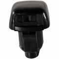 Windshield Washer Nozzle For Dodge Nitro 2007 2008 2009 2010 2011 Front Driver Or Passenger Side Black Plastic Replaces 
