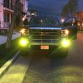 Alla Lighting 1500 Lumens High Power Seoul-csp 12-smd H11 H8 H16type 2 Led Bulb Extremely Super Bright Gold Yellow Fog Light 