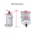 Gxywady Motorcycle Starter Replacement For Suzuki Vl1500 Vl1500b 1998-2004 With Relay Solenoid