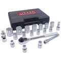 Urrea 5400pb 1 2-inch Drive Chrome Socket Set 20-piece 