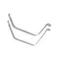 Fuel Tank Straps For Honda Civic 2001 2002 2003 2004 2005 Alloy Steel Silver F65z9054 Db F75z9054 Ga Set Of 2 27 19 In And 31 