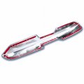 Uframe Compatible With 2015-2016 Gmc Yukon Chrome Rear Door Top And Buttom Molding Combo Kit