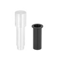 1 Set Door Hinge Bushing Liners Replacement For Jeep Wrangler 2007-2018 2 