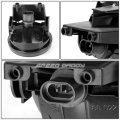 Compatible With Dodge Dakota Durango 4pcs Pair Of Smoked Lens Clear Corner Headlights Fog Lights