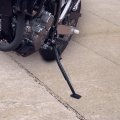 Adjustable Steel Kickstand For Drz400s Drz400sm 1999 To 2024 0 3 In Height Side Stand Extension Heavy Duty Motorcycle Support 