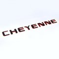1x Oem Cheyenne Redline Nameplate Emblem Badge 3d Letter For Original Red Line