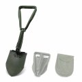 Httmt- Green Tri-fold Hiking Multi-functional Military Folding Shovel Survival Spade Emergency P N Et-shovel002-m-green 