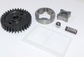 Oil Pump Kit For Kawasaki Mule 2510 3010 4010 Kaf620 With Filter Rotors Spur Gear Springs