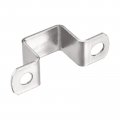 Uxcell U Shaped Connector Bracket 22 X 27mm 304 Stainless Steel For Door Closed Bar Holder Strut Channel 6pcs