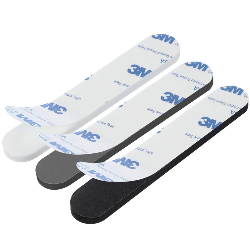 48 Pieces Hat Size Reducer Sizing Tape Foam Reducing Hats Caps Sweatband Tighten Men And Women S Black White Gray