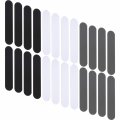 48 Pieces Hat Size Reducer Sizing Tape Foam Reducing Hats Caps Sweatband Tighten Men And Women S Black White Gray 