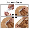 48 Pieces Hat Size Reducer Sizing Tape Foam Reducing Hats Caps Sweatband Tighten Men And Women S Black White Gray