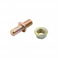 Uxcell 4pcs Gold Tone Motorcycle Chain Wheel Sprocket Screw Locking Bolt For Cg125