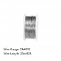 Uxcell 24 Gauge Resistance Wire Wrapping 82ft Nichrome Heating Resistor Wires