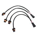 9005 9006 Universal Fit 2 Way Splitter Wires For Headlight Head Lamp Retrofit In Hb3 Hb4 High Low Beam Wiring Harness 2 Pack 