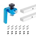 3 In T Track Flip Stop And 18 Miter Bar Set With Mounting Screws Slot Runners For Table Saw Sled Router Band Model 71891 