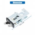 X Autohaux Stop Lamp Switch Brake Light Replacement Ford Aerostar 1986-1997 For E-150 2003-2007 Silver Tone