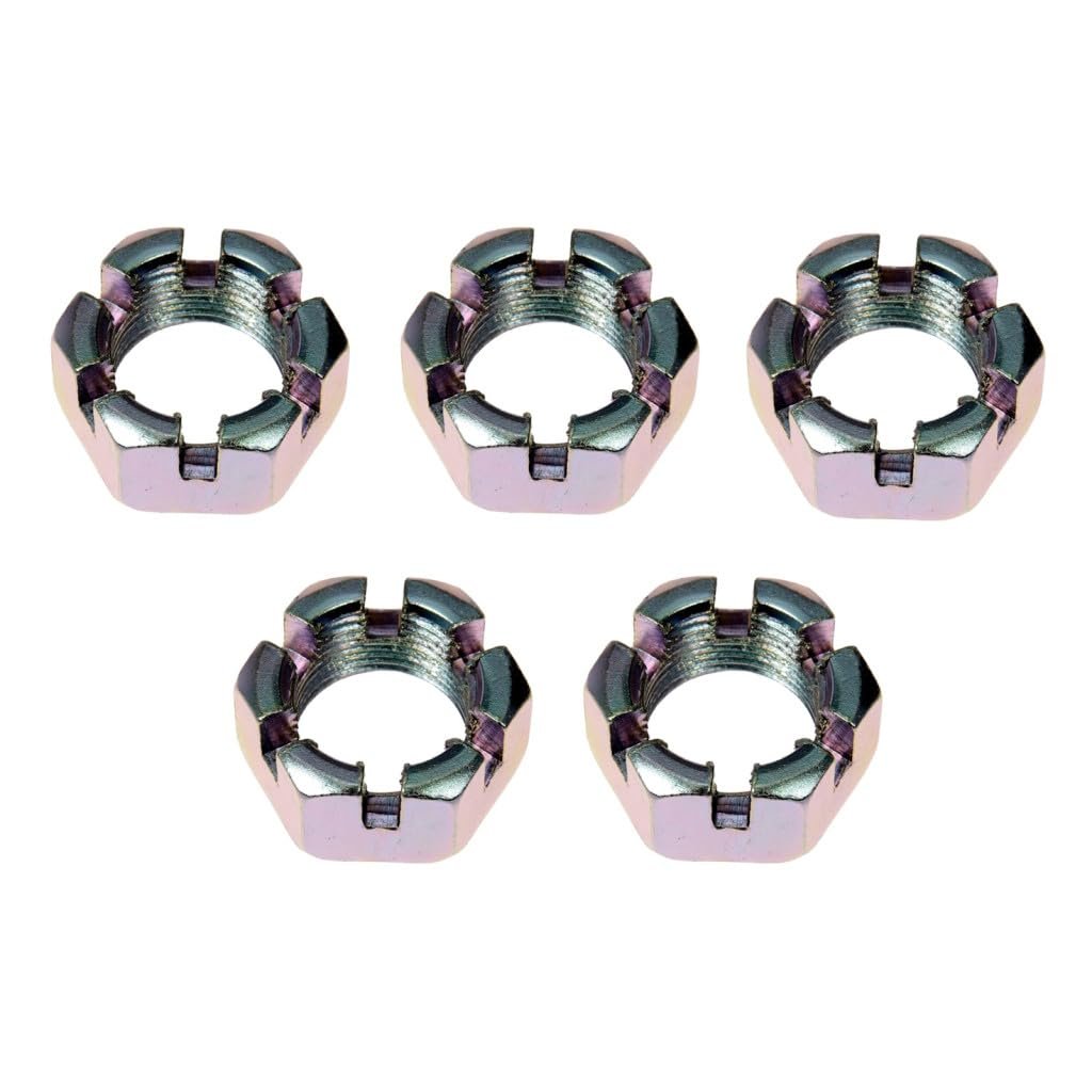 Spindle Nuts For Chevy Camaro 1990 5 Pieces 1 16 In Hex Size 3 4 20 Thread Replacement 378137