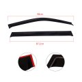 Outside Mount Window Wind Deflectors Replacement For 2001-2007 Toyota Highlander Visors Rain Guard 4pieces