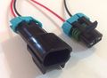 1x Female And Male Connector Plug 2-way 2 Pin Waterproof Electrical Metri-pack 