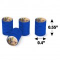 Dragons In The Sky Valve Stem Caps For Tire Rim Wheel Aluminum Blue