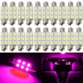Sawe 42mm 6-smd 5050 Festoon Dome Map Interior Led Light Bulbs Lamp For 211 212 211-2 212-2 214-2 560 569 578 6413 6429 20