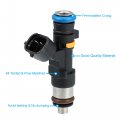 X Autohaux 6pcs 0280158042 16600-cd70a Fuel Injector For Nissan 350z 2003-2006 Infiniti G35 2004-2007 Fx35 2005-2008 3 5l V6