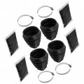 Caltric Front Cv Axle Inner Outer Boot Set Compatible With Honda Talon 1000x-4 Sxs10s4 2020-2022