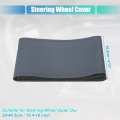 Uxcell Hand Sewn Steering Wheel Cover Stitch With Needle And Thread Universal Fit 15 4-16 Inch 39-40 5cm Dia For Car Truck Suv