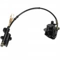Fvrito Rear Foot Brake Master Cylinder Caliper Assembly For 50cc 70cc 90cc 110cc 125cc Taotao 125d Boulder B1 3050hd 3050c