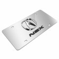 Ipick Image For Acura Nsx Dual Logo In 3d On Mirror Chrome Stainless Steel License Plate