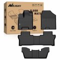 Nilight Tpe Floor Mats For Honda Pilot 7 Passenger 2016 2017 2018 2019 2020 2021 2022 All Weather Custom Fit Heavy Duty Liners 