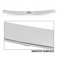 G-plus Front Upper Grille Trim Bright Chrome Compatible With Tesla Model X 2016-2020 1047022-00-d 104702200d Silver Abs