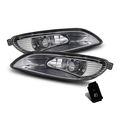 Sppc Clear Fog Lights Lamp Set For Toyota Camry Pair Driver Left And Passenger Right Side Replacement 