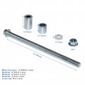 Minho 12mm 280mm Front Rear Axle With Bushing 5mm 20mm 30mm Fit For Pit Pro Dirt Bike Scooter Quad Atv