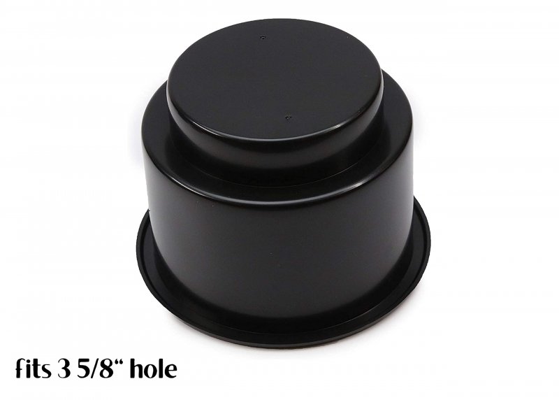 5 Pack Drop In Recessed Cup Holder Poker Boat Car Plastic Pool Table Sofa Black Large