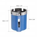 Uxcell 50mm Sintered Diamond Core Drill Bits Hole Saws Dry Or Wet Drilling For Brick Concrete Block Masonry Marble M10 Angle