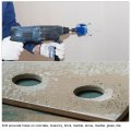 Uxcell 50mm Sintered Diamond Core Drill Bits Hole Saws Dry Or Wet Drilling For Brick Concrete Block Masonry Marble M10 Angle