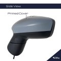 Spieg Driver Side Mirror For 2011-2019 Ford Fiesta Power Adjustment Non-heated With Spotter Glass Primed 3 Pins Left Fo1320458