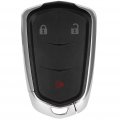 1 X Flip Key Fob Uncut Blade Shell Case 3 Buttons Replacement For Cadillac 2014 2019 Srx Button Fccid Hyq2ab By Auto Max Single 