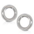 Fog Light Lamp Bezel Trim Set For Toyota Rav4 2009-2012 521280r030 521270r030 To1039128 To1038128 Silver Left Right Side 
