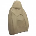 Seat Top Cover For 1999 2000 Ford F250 F350 F450 F550 Lariat Xlt Tan Artificial Leather Front Driver And Passenger Side