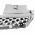 Ni1200235 Factory Style Front Bumper Grill Grille Assembly With Chrome Frame Compatible Nissan Sentra Sr Fe Fe 2007-2012