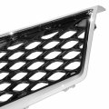 Ni1200235 Factory Style Front Bumper Grill Grille Assembly With Chrome Frame Compatible Nissan Sentra Sr Fe Fe 2007-2012